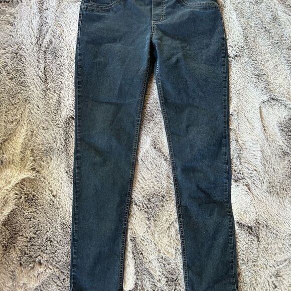 Beija a Flor stretch Kelly pod cotton pull on leggings jeans back pockets 28 - Picture 10 of 10